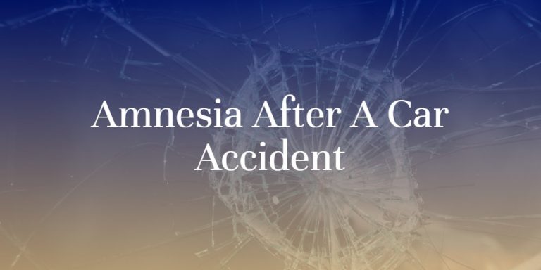 Can A Car Accident Cause Amnesia?