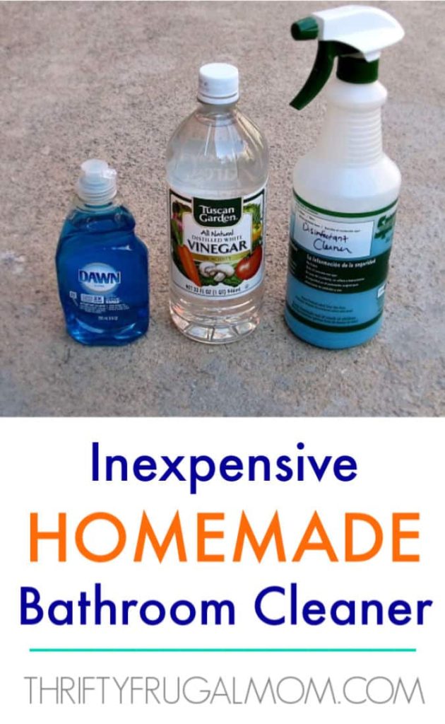 Easy Homemade Bathroom Cleaner