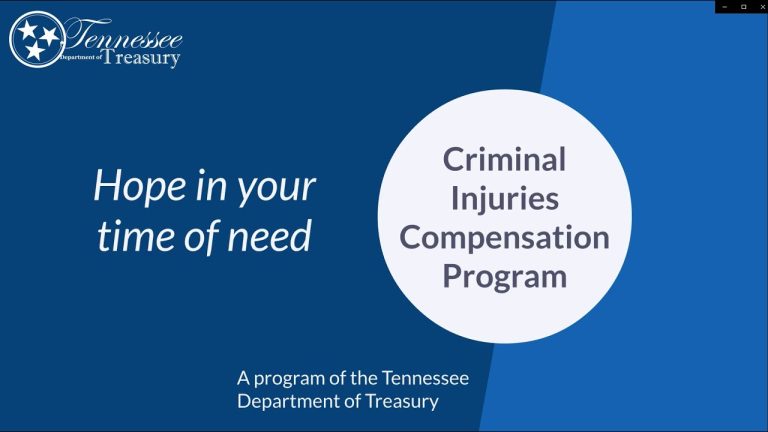 Does Tennessee Have A Criminal Injuries Compensation Fund?