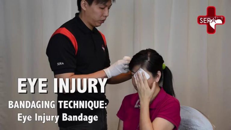 How To Bandage Eye Injury?