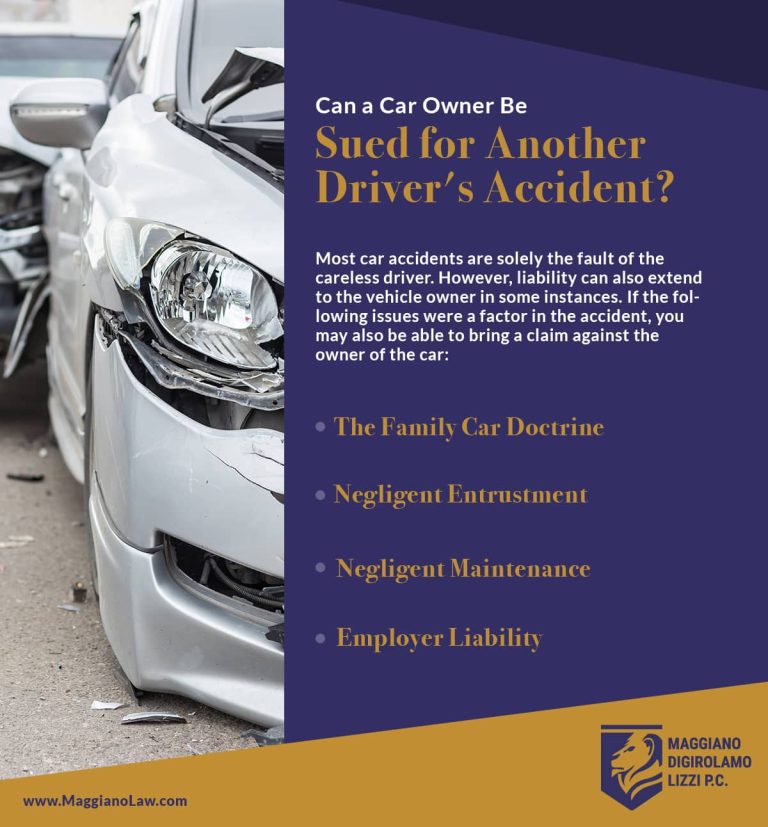 Can I Be Sued For A Car Accident?