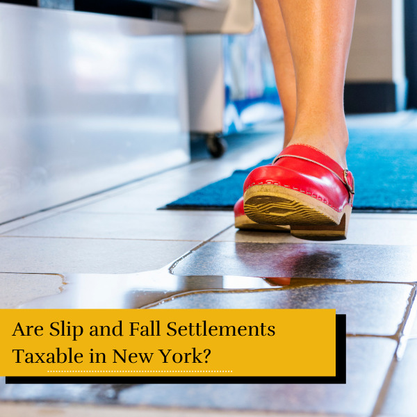 Are Slip And Fall Settlements Taxable?