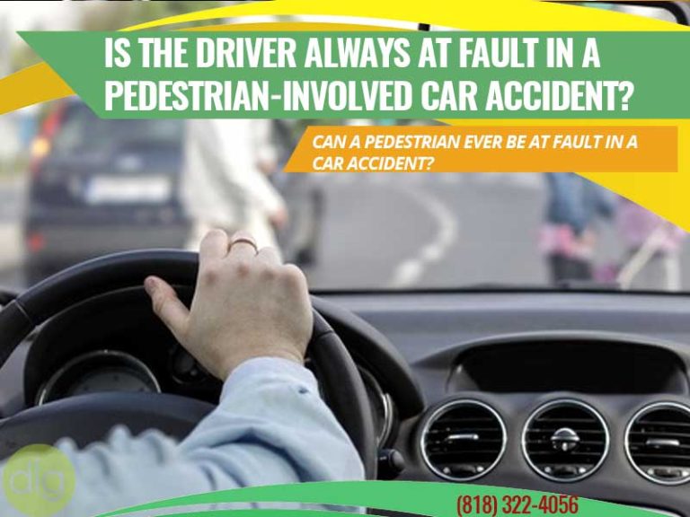 When Is It Considered Drivers Fault In Pedestrian Accident?