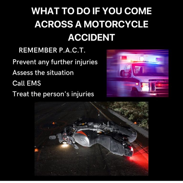 What To Do If You Are In A Motorcycle Accident?