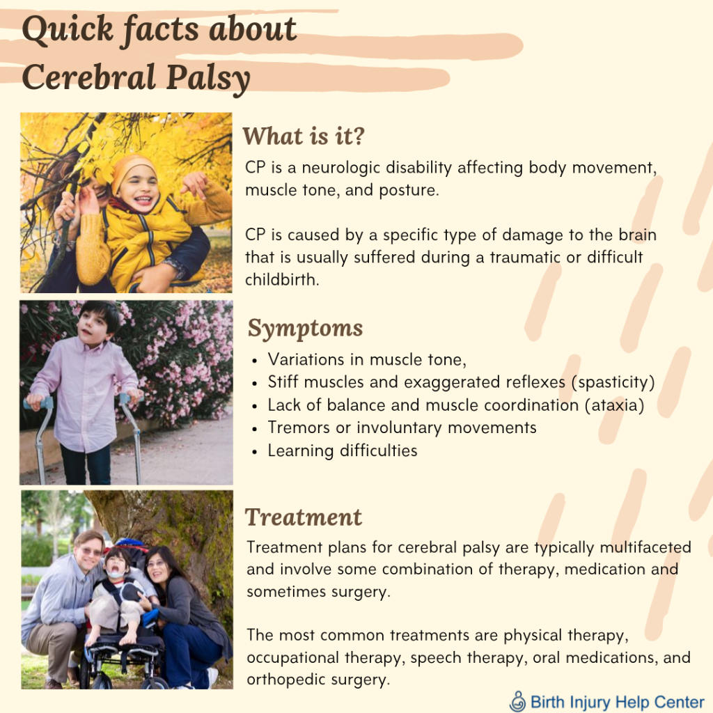 cerebral palsy infographic