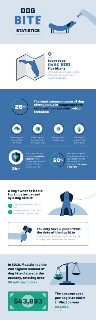 dog bite stats infographic