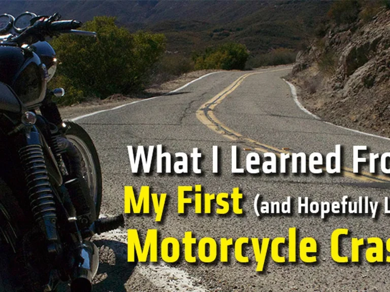 What I Learned After My Motorcycle Accident?